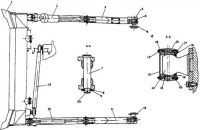 Отвал и толкающее устройство