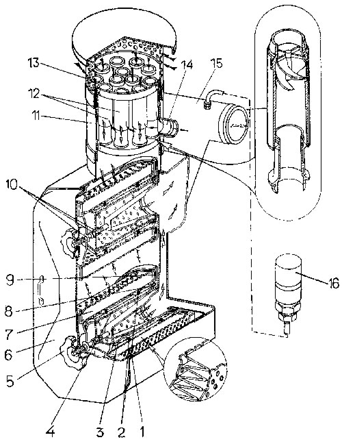 Воздухоочиститель и мультициклон