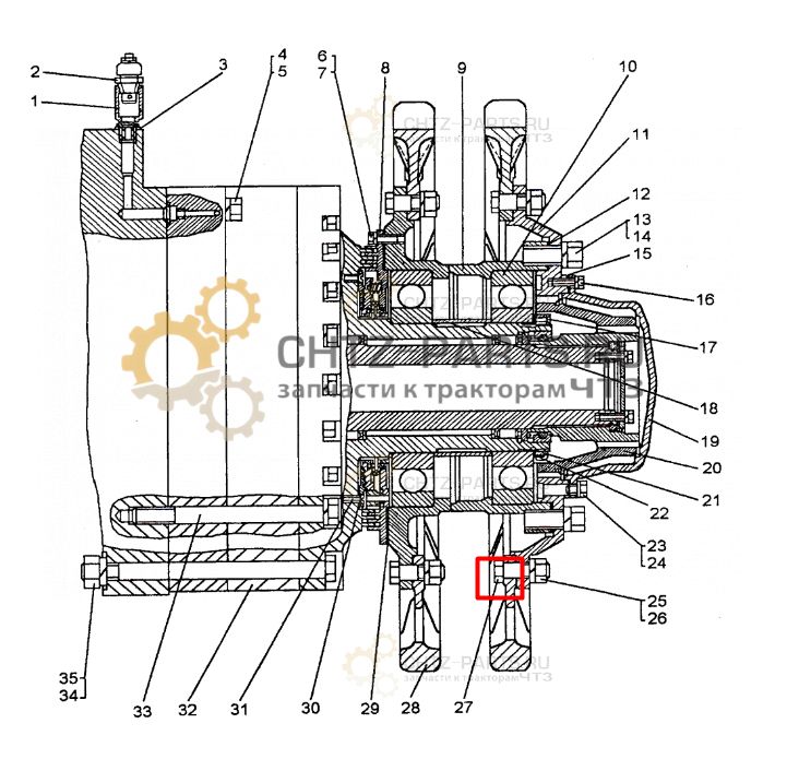 Болт 700-28-2207