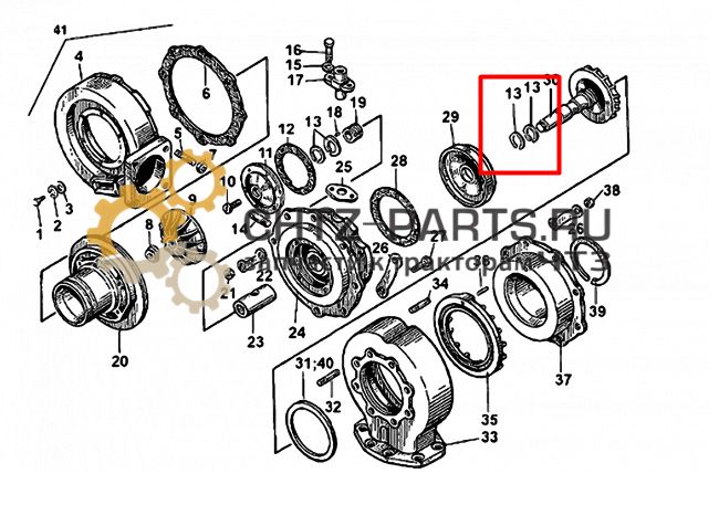 Кольцо 111.30.123.00