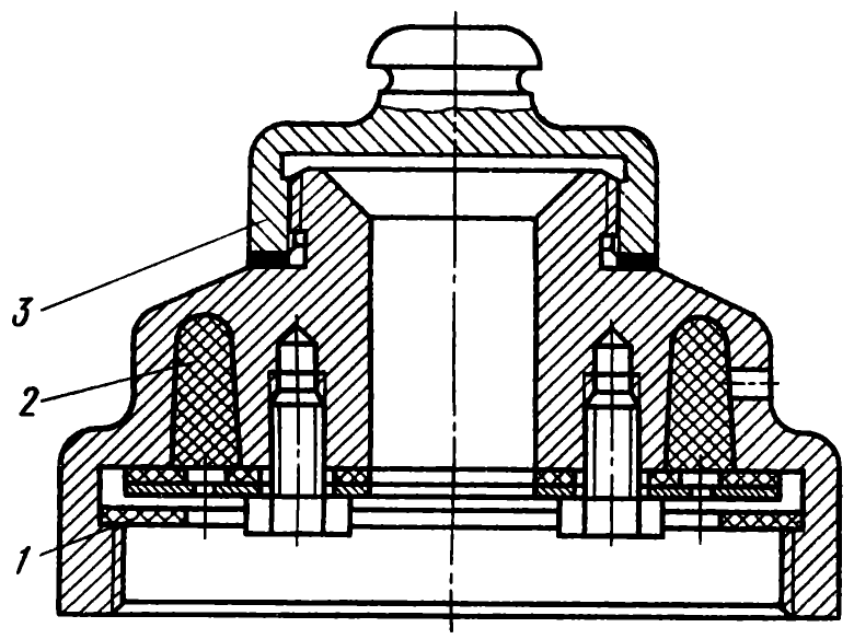 Рис. 93. Крышка топливного бака Рис. 93. Крышка топливного бака Т-130М